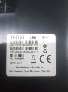 tecno pova neo 4+64 sell in good condition with box