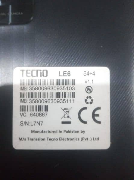 tecno pova neo 4+64 sell in good with box charger with 3 back cover 0