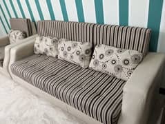 five seater sofa set is available for sale