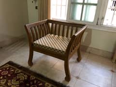 premium New 5 seater wooden sofa set up for urgent Sale