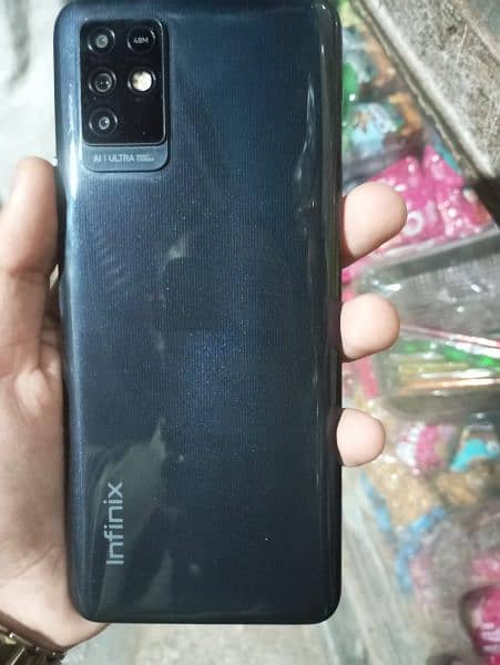 Infinix note 10 with box 3