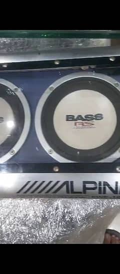car bass speaker