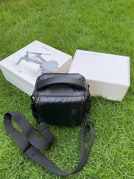 DJI MavicPro with Leather Pouch and FlyMore Combo 2