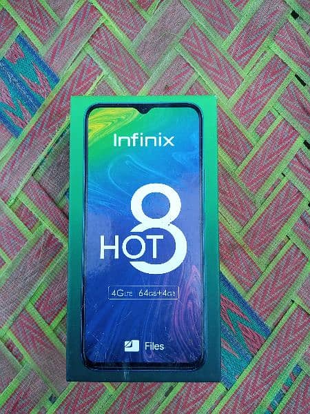 infinix hot 8 4GB ram 64GB memory. condition. 9/10 1