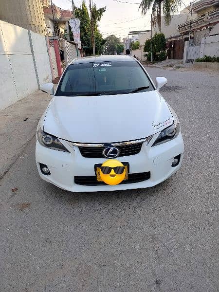 Lexus CT200h 2011 Hybrid 1800cc Pal White 0