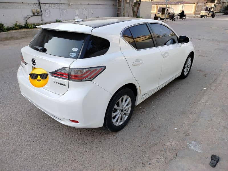 Lexus CT200h 2011 Hybrid 1800cc Pal White 7