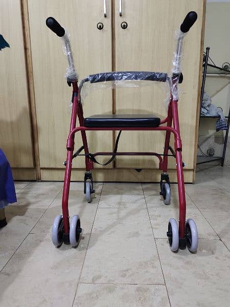 light weight imported walker+chair 1