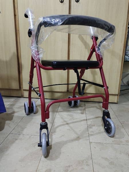 light weight imported walker+chair 2