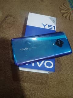 vivo y51 (4/128) ram with box only touch change 0