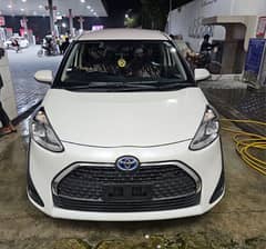 Toyota Sienta Hybrid G 2019 / 24, total genuine, 4 grade, sliding door