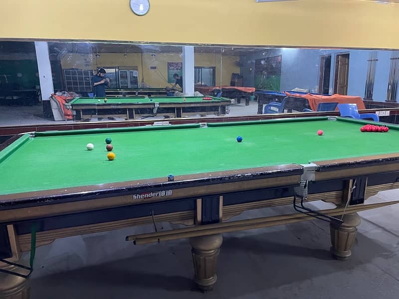 SNOOKER TABLE 1