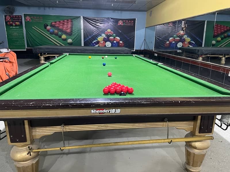 SNOOKER TABLE 2