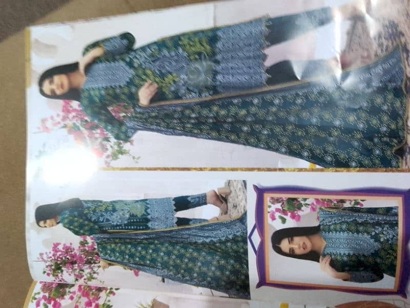 Three pieces banarsi indian silk 16