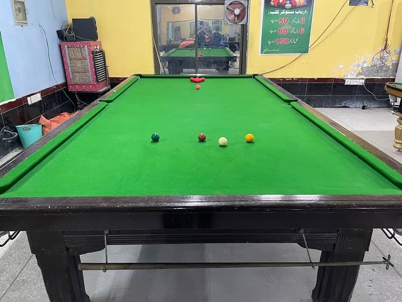SNOOKER TABLE 1