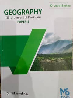 Geography (Environment of Pakistan) Paper 2 0