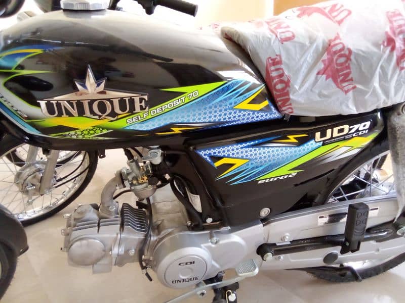 UNIQUE UD 70 CC ZERO METER UNREGISTERED 2