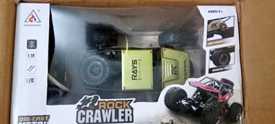 Rock Crawler Electric RC Vehicles Alloyed Remote Control Toy Car for K