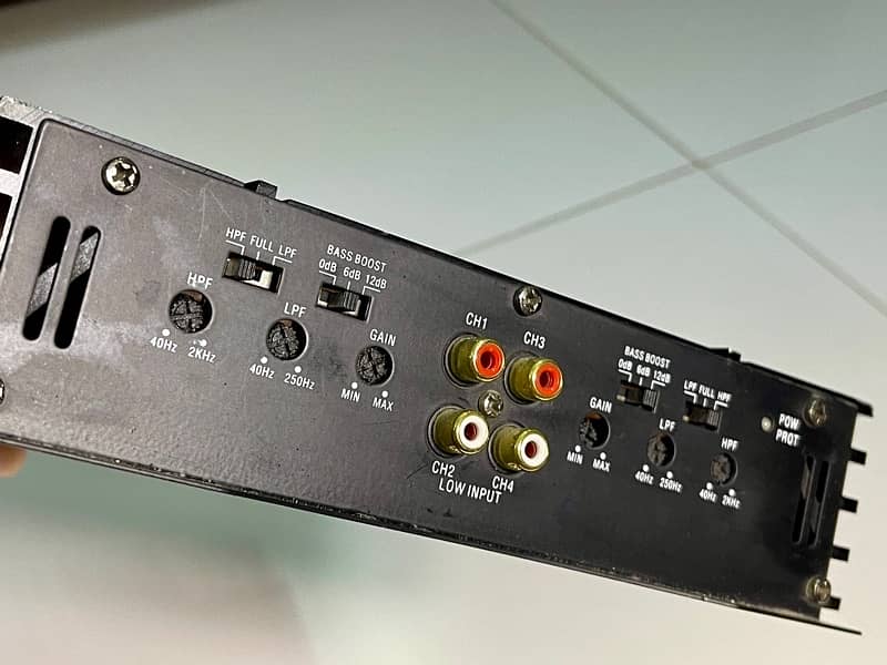 Sound System 718 Kenwood 200W Woofer KingVox 4 Channel Amplifier 5