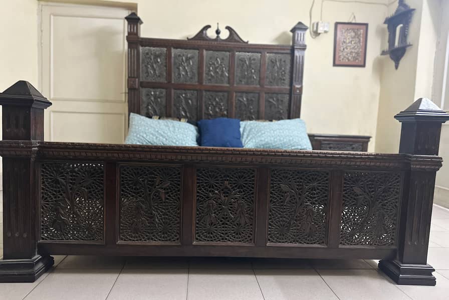 Chinioti King Size Bed Set 1