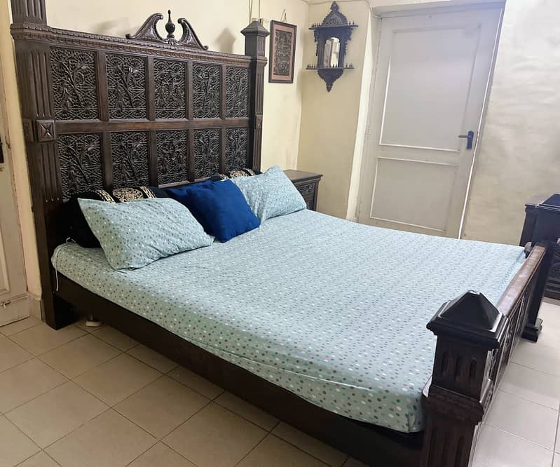 Chinioti King Size Bed Set 3