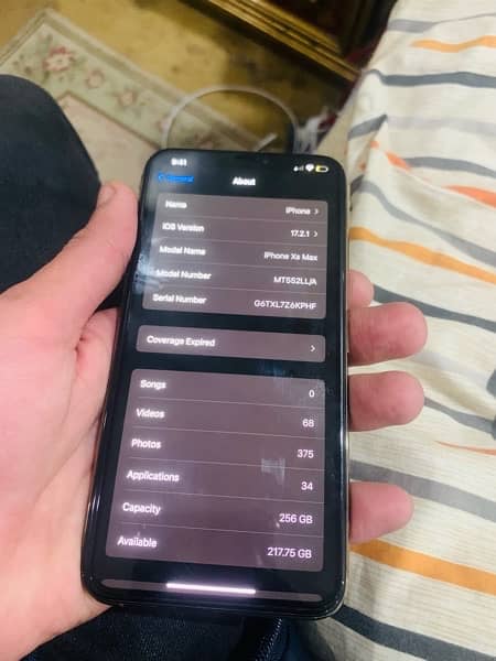 iPhone XSMAX 256 gb 6