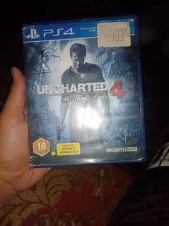 I want to exchange my uncharted 4 cd ps4 vision