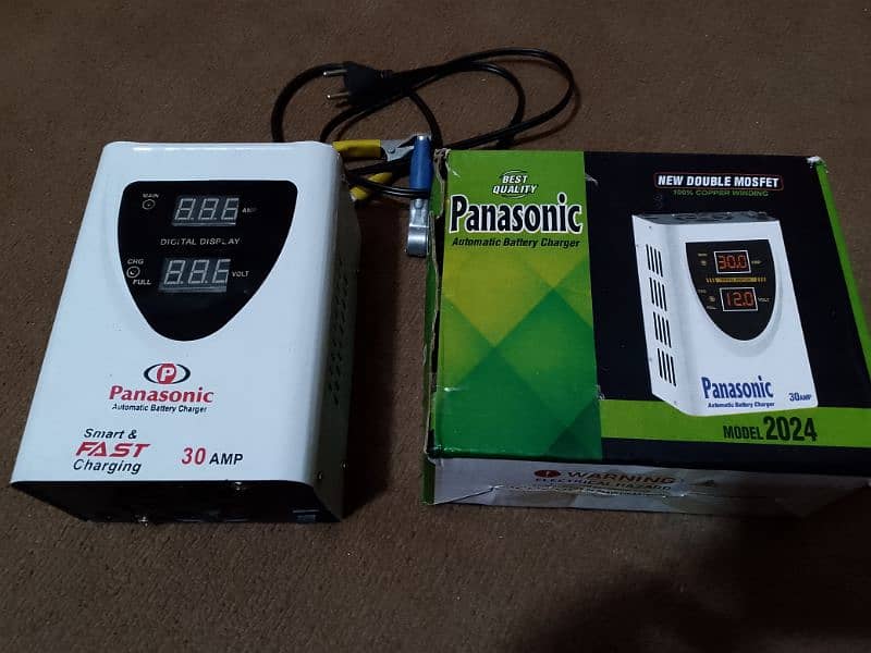 Panasonic Automatic Battery charger 30AMP 0