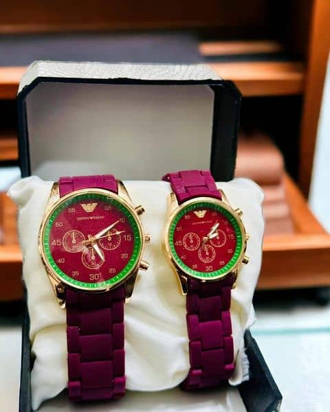 Couples Analog Watch 8