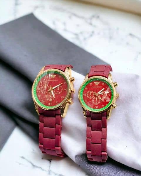 Couples Analog Watch 9