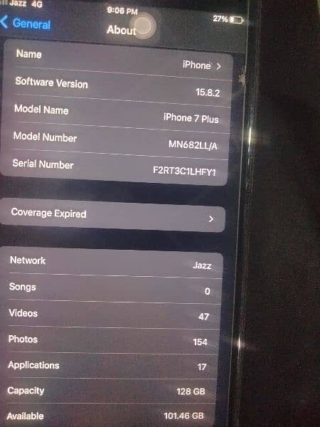 iPhone 7 plus 128gb 4