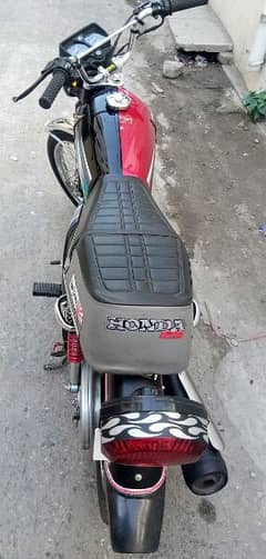 honda125 modified new bike complt docs all Punjab registred