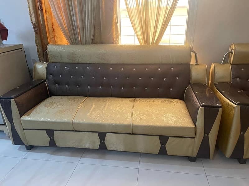 5 seater sofa set for sale just like new 1