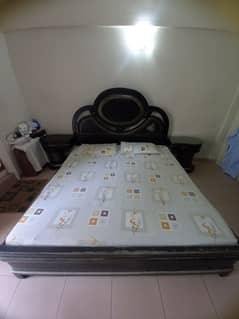 Lasani Bedroom set (bed, side table, dressing table)