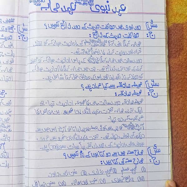 writing assignment in Urdu and English 7