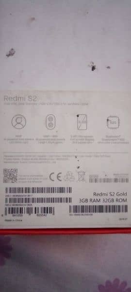 Redmi S2 with Box complete samaan 10