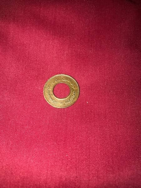 antique pakistan old “1951 one pice “coin in original condition 1