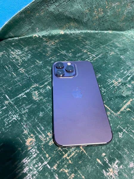 I phone 14 pro max 128GB with box & charger 5