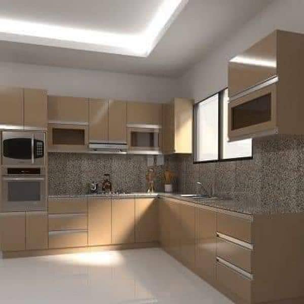 kitchen cabinet and granite marble 4