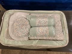 baby carry coat and Baby bed for sale