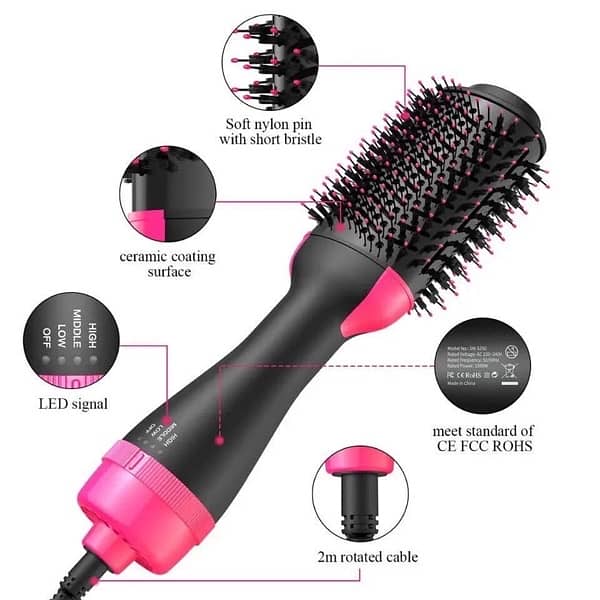 one step 3 in 1 hair dryer , straightening ,styler 0