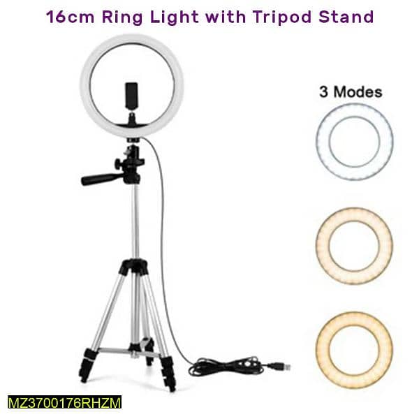 26 cm ring light with 3110 cm stand 3