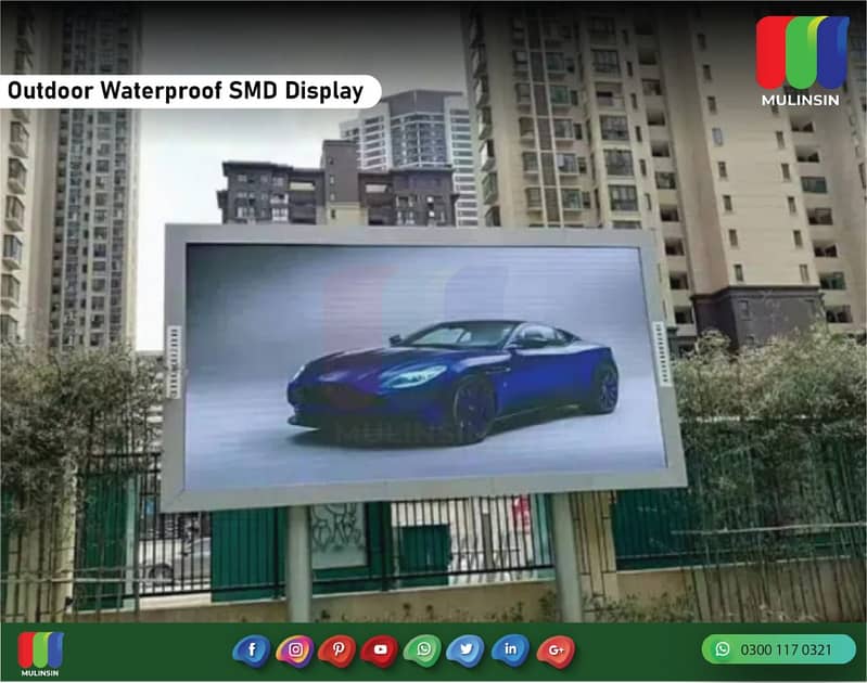 Outdoor SMD Screen Installation in  Pakistan | Fine-pitch SMD displays 10
