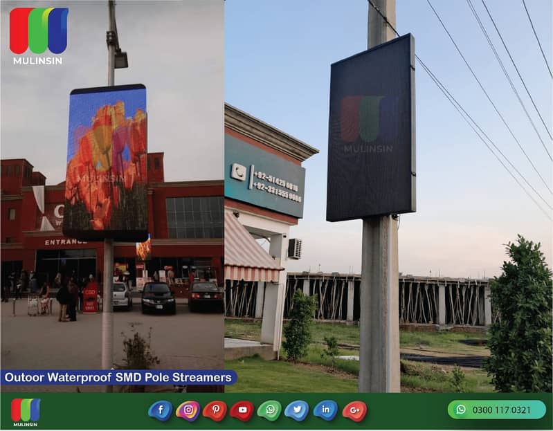 Outdoor SMD Screen Installation in  Pakistan | Fine-pitch SMD displays 11