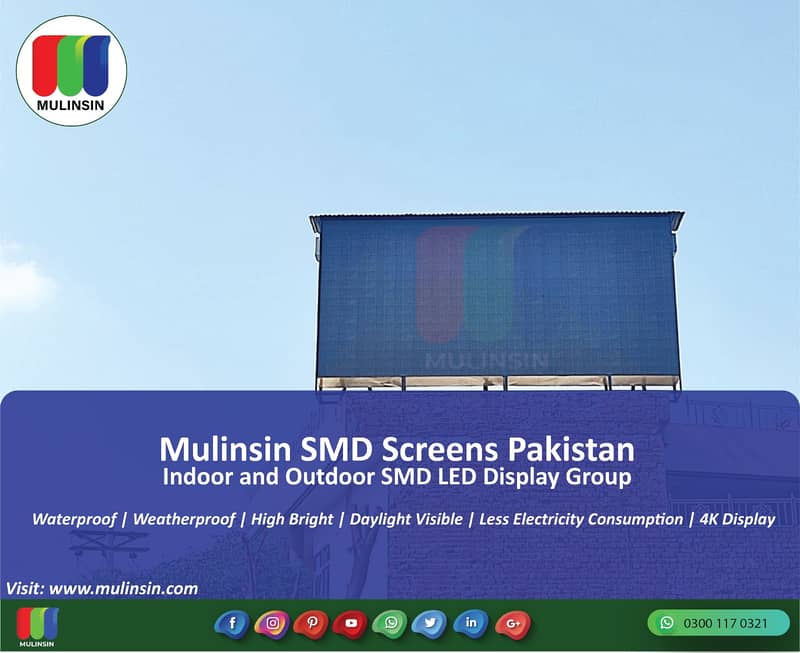 Outdoor SMD Screen Installation in  Pakistan | Fine-pitch SMD displays 18