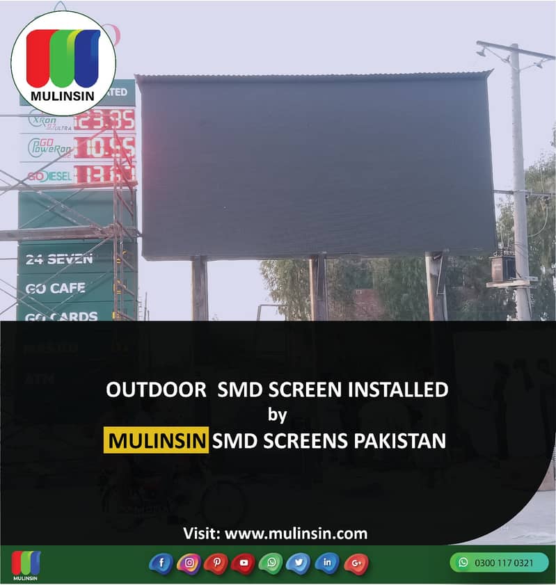 Outdoor SMD Screen Installation in  Pakistan | Fine-pitch SMD displays 19