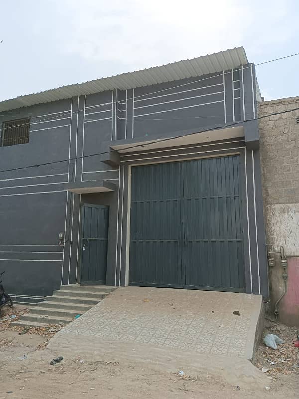 Warehouse For Rent In Mehran Town Sector 6-B Industrial Area Korangi 1