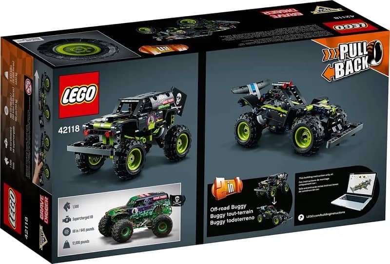 Lego 42118 Monster Jam Grave Digger 4