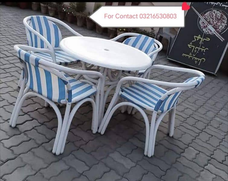 uPVC chair Restaurant chairs outdoor garden furniture 6