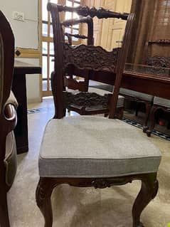 Dining table with chairs, Computer table and sathe for Sale in Isl