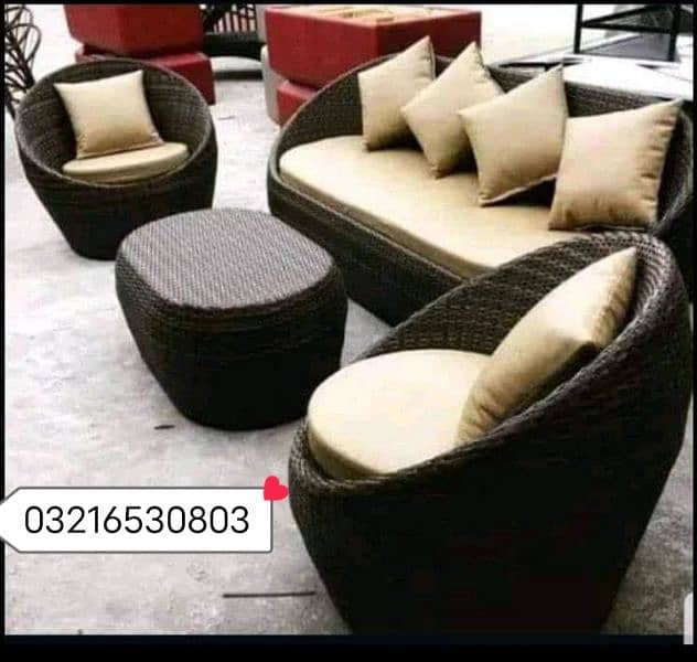 Rattan sofa seat outdoor garden furniture 1